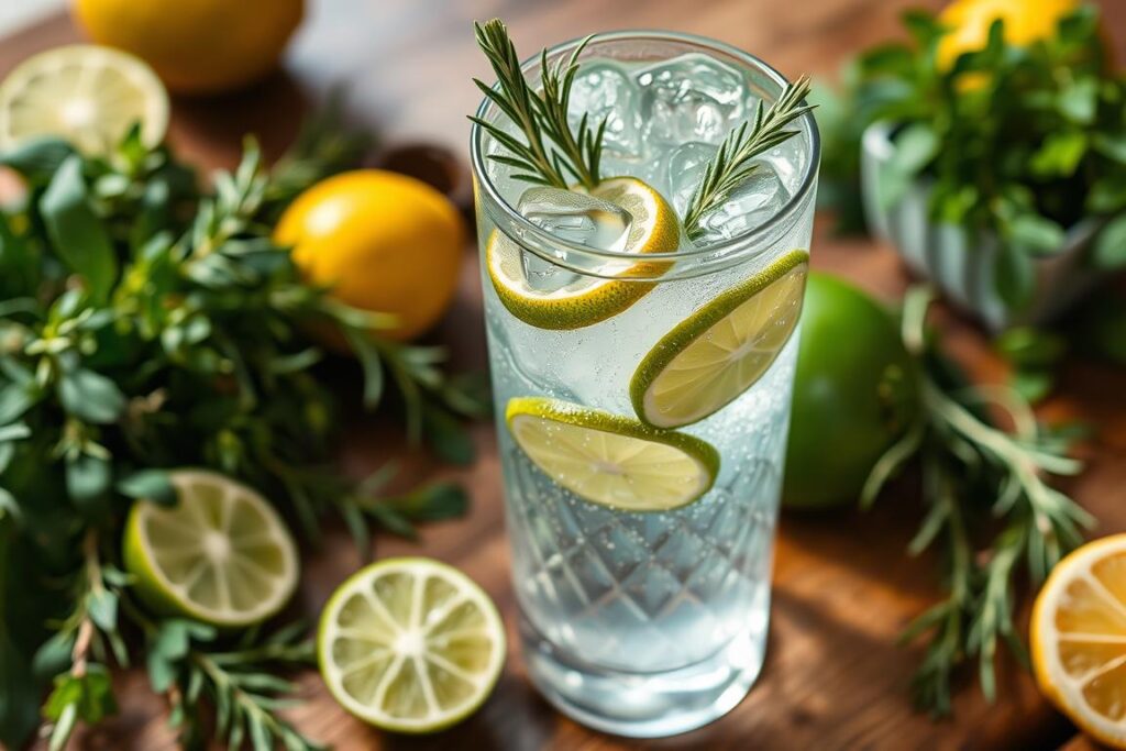 Alkoholfreier Gin Tonic