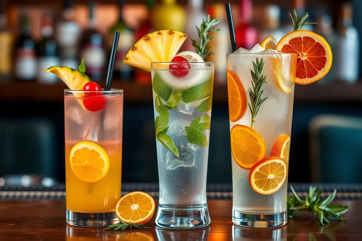 Beliebte alkoholfreie Cocktails selber machen