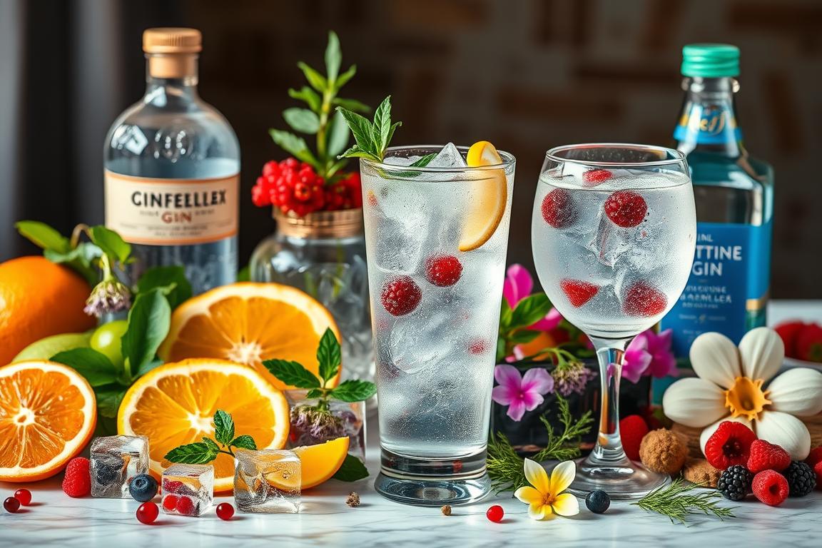 Kreative Gin Tonic Rezeptideen