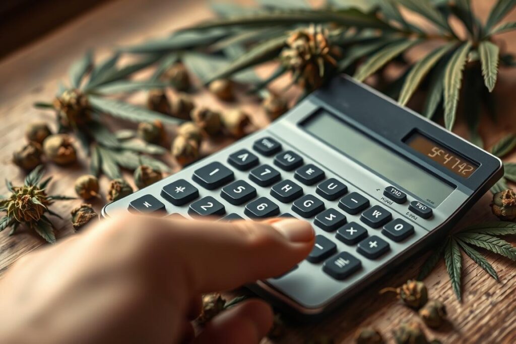 THC Dosierung Berechnung