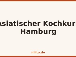 Kochkurs-Grafik: Asiatischer Kochkurs Hamburg auf miito.de