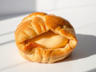 blätterteig mit pudding füllung