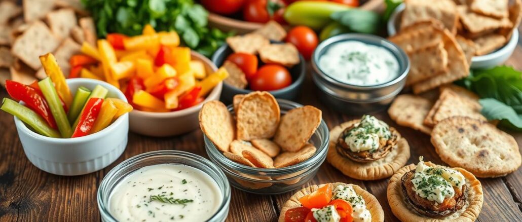 herzhafte snacks schnell und einfach