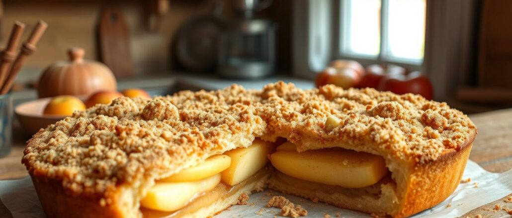omas apfelkuchen mit streusel