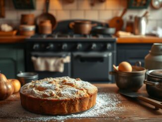 omas apfelkuchen mit vanillepudding