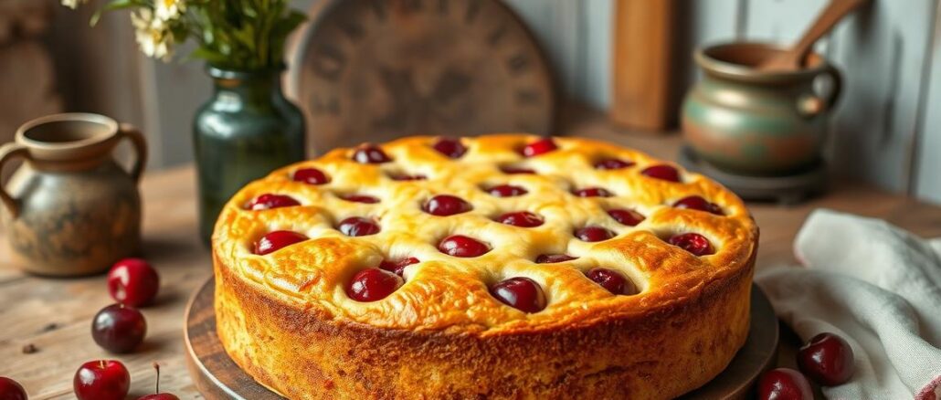 omas kirschkuchen mit pudding