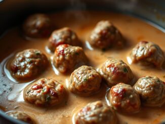 rezept hackbällchen in sahnesoße