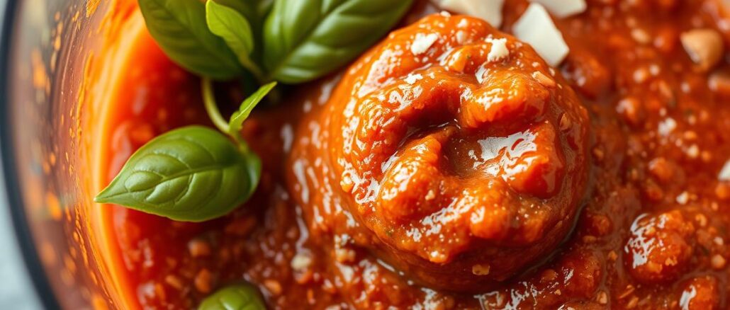 rotes pesto selber machen