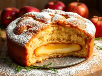 saftiger apfelkuchen mit puddingpulver