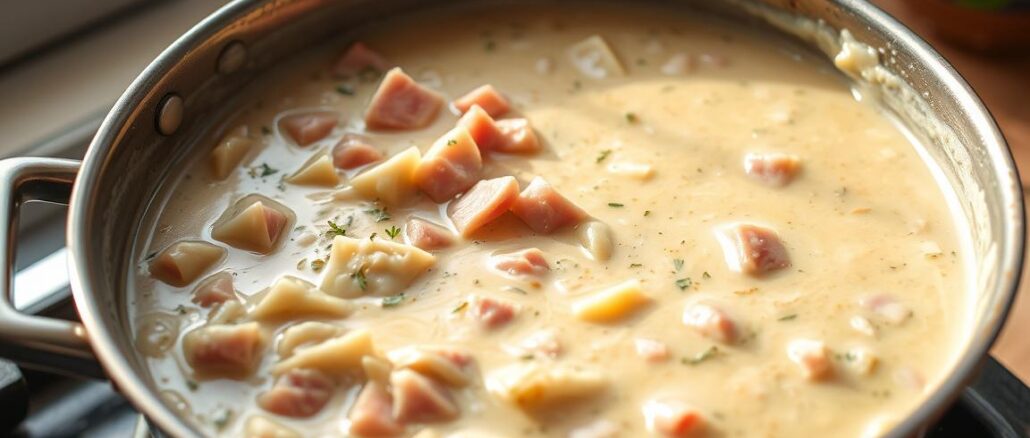 schinken-käse-sahne soße