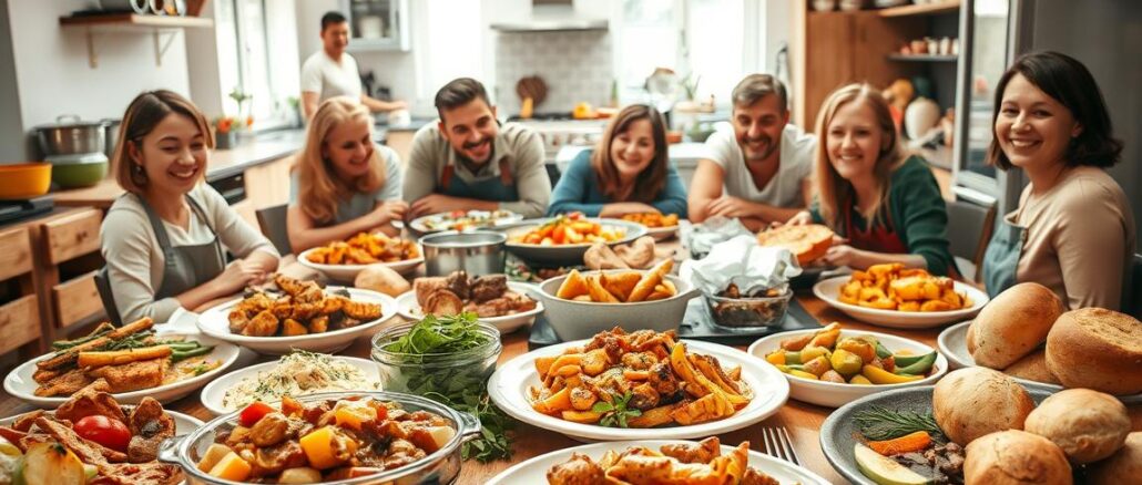 schnelle gerichte für viele personen