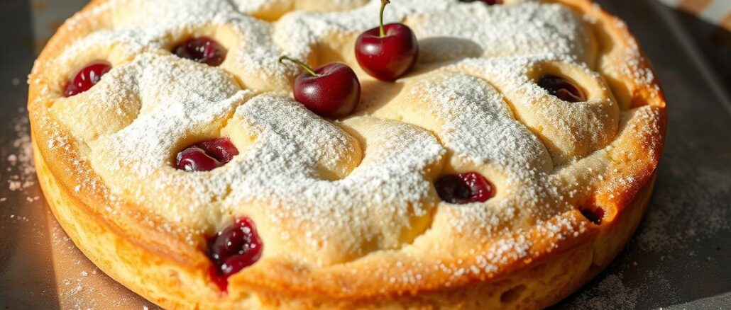 schneller kirschkuchen rührteig blech