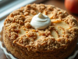 schneller saftiger apfelkuchen mit quark